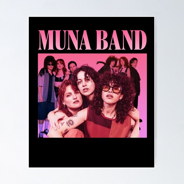 Item preview, Muna Band Save The World Album Pollstar Life's So Fun Tour designed and sold by Ailegraent95.