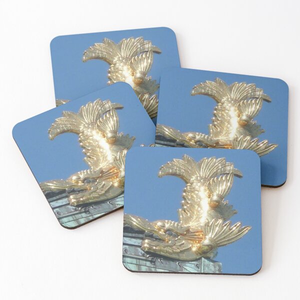 Item preview, Golden Shachihoko Nagoya Castle Roof Gold Dolphin Dragon designed and sold by vekotpu.