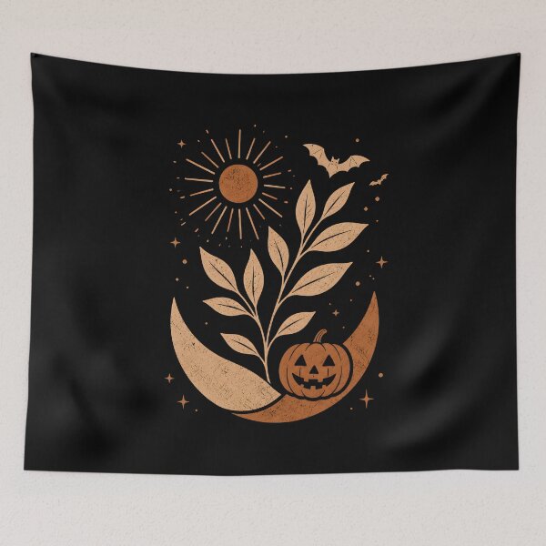 Item preview, Earthy Two Tone Leaves Halloween Funny Gifts For Plant Lover designed and sold by EdithPrint.