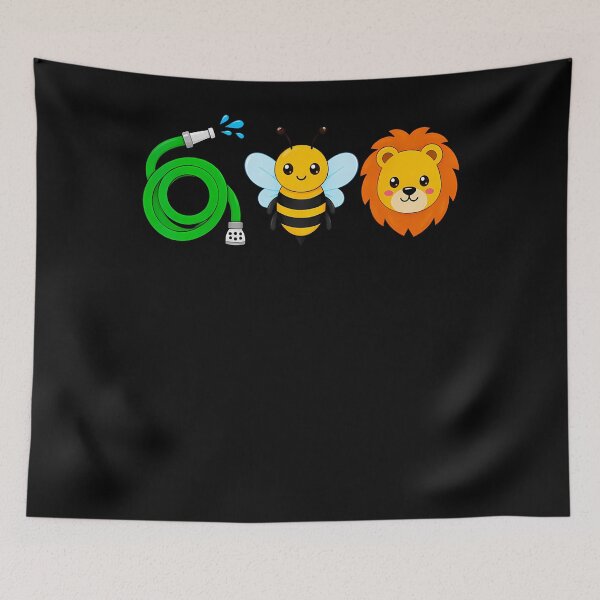 Item preview, Hose Bee Lion Cartoon Animals designed and sold by Trippy-Toad.