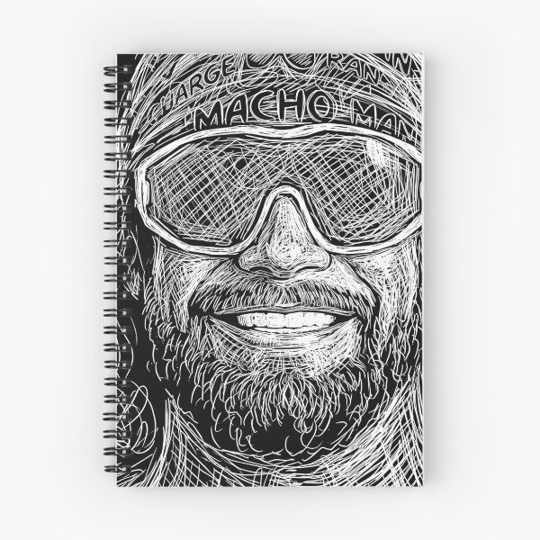 Item preview, Randy Savage Scribel Art designed and sold by Zamziri.