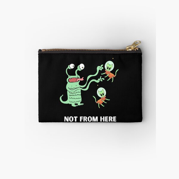 Item preview, Not From Here | Funny Alien Cat | Space Cat Humor designed and sold by ContigoART.