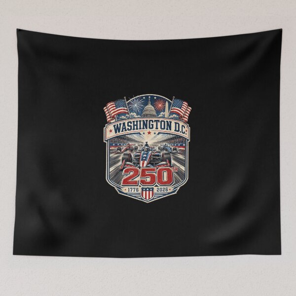 Item preview, Washington DC 250 Mile Street Circuit Racing 1776 2026 designed and sold by MatherFisher.