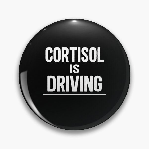 Item preview, Cortisol Is Driving Funny Work Burnout Gift designed and sold by Say It With Ink.