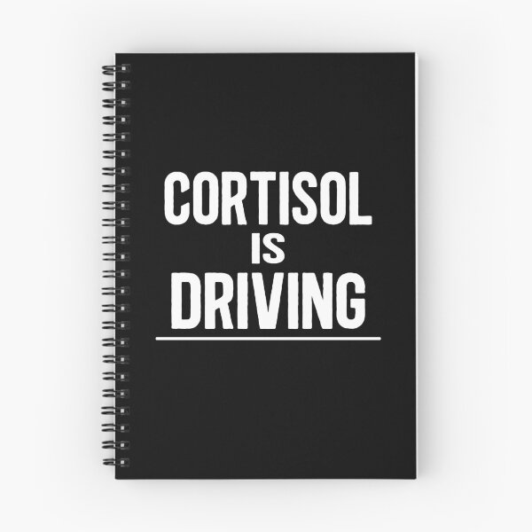 Item preview, Cortisol Is Driving Funny Work Burnout Gift designed and sold by Say It With Ink.