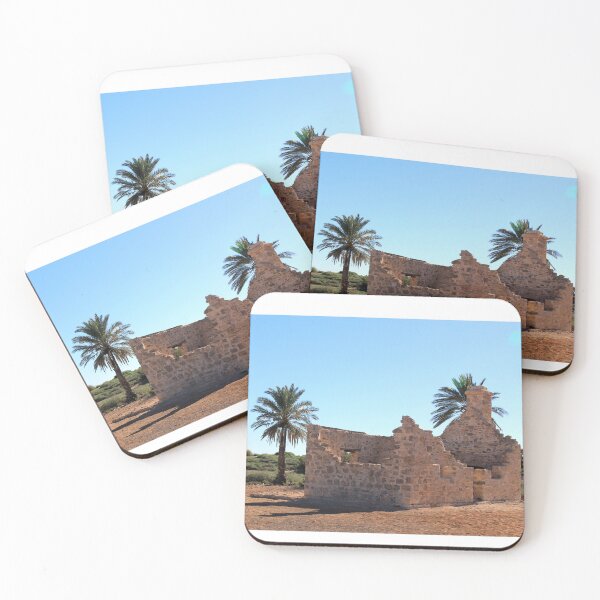 Item preview, Dalhousie station ruins with a Date Palm designed and sold by BirdsAlive.