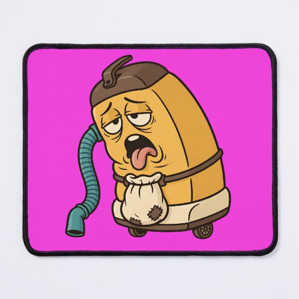 Item preview, Tired Grumpy Vacuum Cleaner Character designed and sold by PreeCha Art & Co..