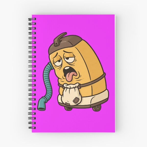 Item preview, Tired Grumpy Vacuum Cleaner Character designed and sold by PreeCha Art & Co..