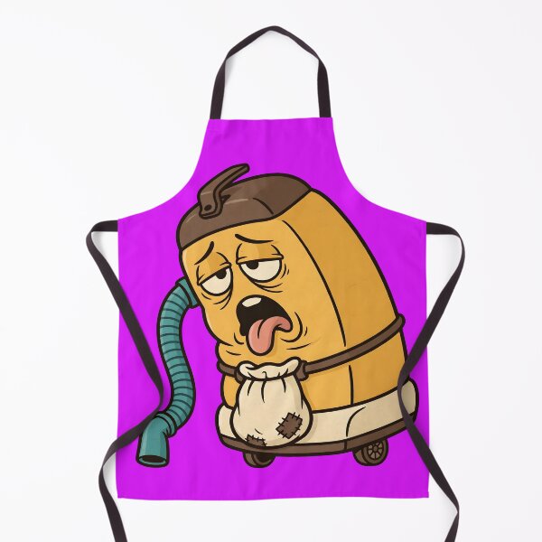 Item preview, Tired Grumpy Vacuum Cleaner Character designed and sold by PreeCha Art & Co..