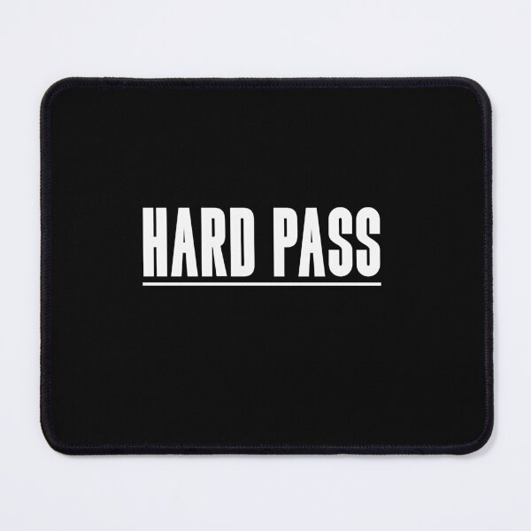 Item preview, Hard Pass Sarcastic Introvert Funny Quote Gift designed and sold by Say It With Ink.
