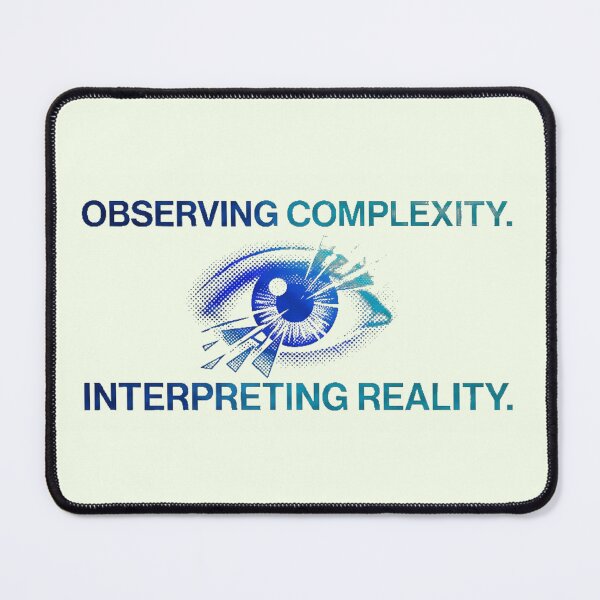 Item preview, Observing Complexity Abstract Eye Sticker designed and sold by EIPTOW.