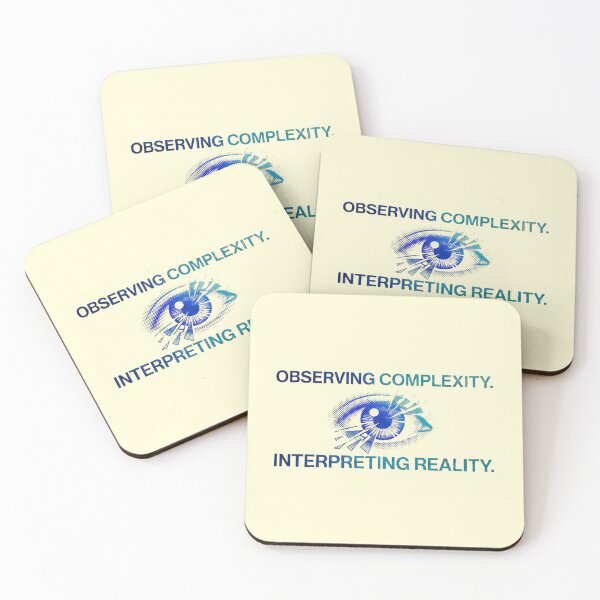 Item preview, Observing Complexity Abstract Eye Sticker designed and sold by EIPTOW.