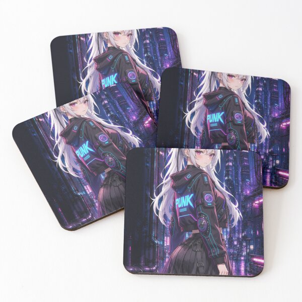 Item preview, Neon Cyberpunk City designed and sold by Revyra Design .