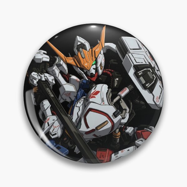 Artikelvorschau, ASW-G-08 Gundam Barbatos, vollfarbige Vektorillustration im sauberen Design entworfen und verkauft von sabartgunpla.