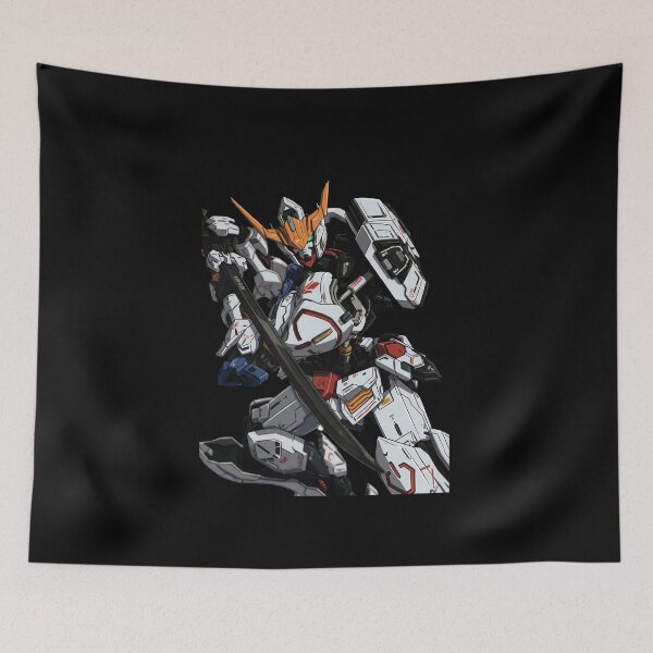 Item preview, ASW-G-08 Gundam Barbatos full colour VECTOR clean design illustration designed and sold by sabartgunpla.