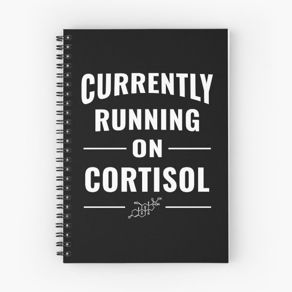 Item preview, Currently Running On Cortisol Work Stress Gift designed and sold by Say It With Ink.