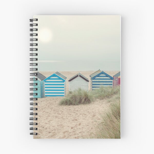 Item preview, Beach huts on sandy seashore designed and sold by assaf.
