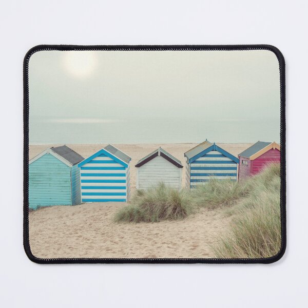 Item preview, Beach huts on sandy seashore designed and sold by assaf.