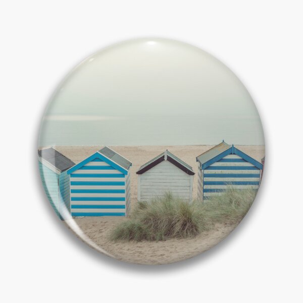Item preview, Beach huts on sandy seashore designed and sold by assaf.