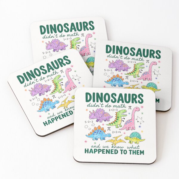 Item preview, Dinosaurs Funny Math designed and sold by Eat-Apples.