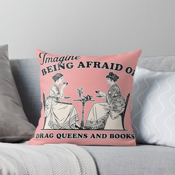 Aperçu de l'œuvre Imaginez avoir peur des drag queens et des livres, créée et vendue par Art-Monnard.