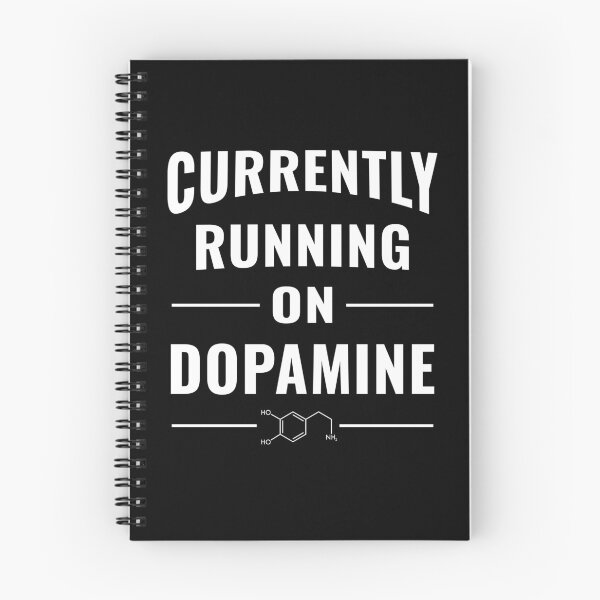 Item preview, Currently Running On Dopamine ADHD Humor Gift designed and sold by Say It With Ink.