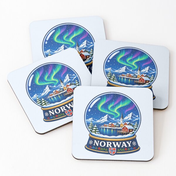 Item preview, Norway - Snow Globe designed and sold by Myra365Art.