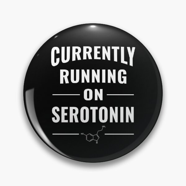 Item preview, Currently Running On Serotonin Positive Vibes Gift designed and sold by Say It With Ink.