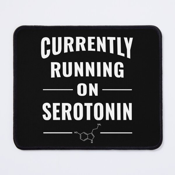 Item preview, Currently Running On Serotonin Positive Vibes Gift designed and sold by Say It With Ink.