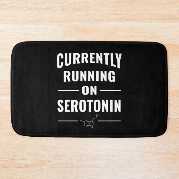 Item preview, Currently Running On Serotonin Positive Vibes Gift designed and sold by Say It With Ink.