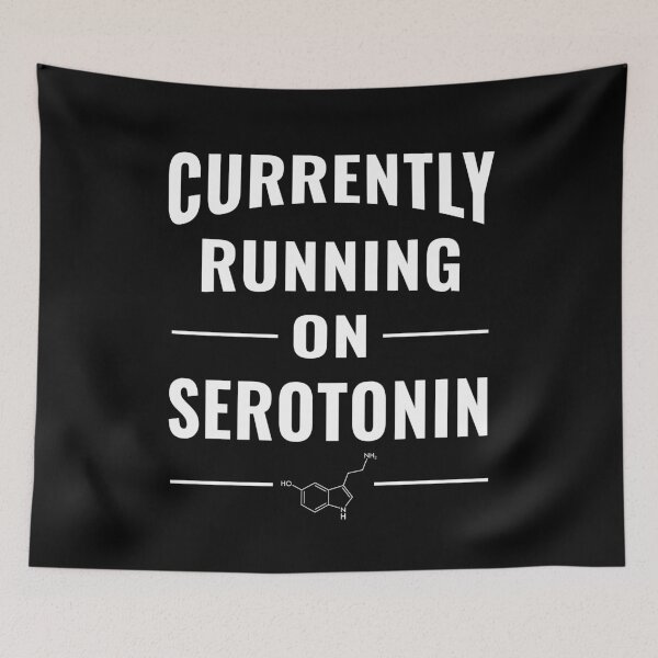 Item preview, Currently Running On Serotonin Positive Vibes Gift designed and sold by Say It With Ink.