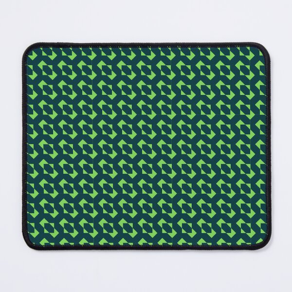 Item preview, Emerald & Lime Geometric Tessellation designed and sold by WinkyDingo.