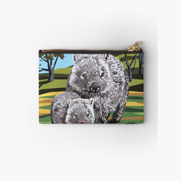 Item preview, Wombat and baby Joey designed and sold by Art by Ira.
