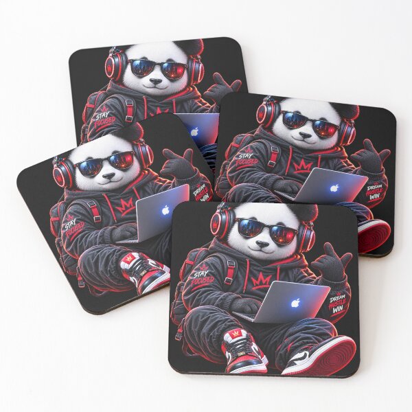 Item preview, Streetwear Panda Hustle – Stay Focused Dream Hustle Win designed and sold by Spiking11.
