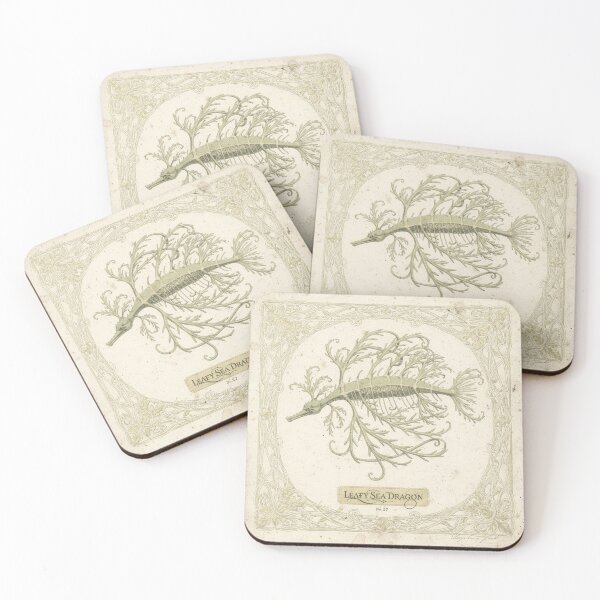 Item preview, Vintage Leafy Sea Dragon Specimen Plate designed and sold by PictorialWhimsy.