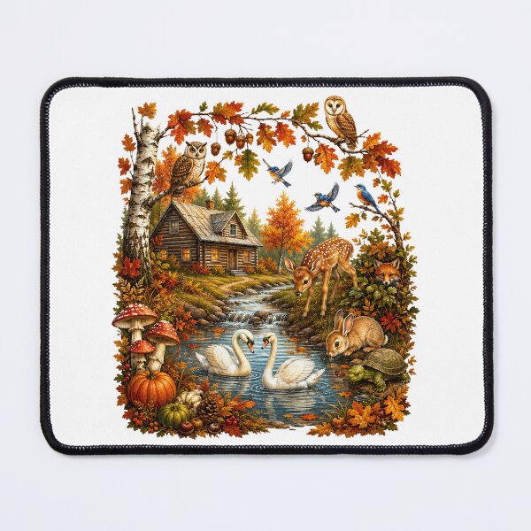 Item preview, Happy Fall Y’All Autumn Leaves Pumpkin nature  designed and sold by QuiteOrbit.