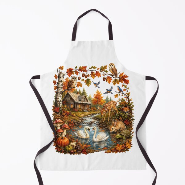 Item preview, Happy Fall Y’All Autumn Leaves Pumpkin nature designed and sold by QuiteOrbit.