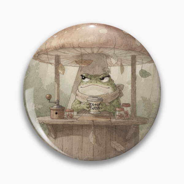 Item preview, Toad Barista Spelling Your Name Wrong designed and sold by PictorialWhimsy.