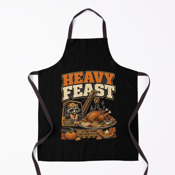 Item preview, Heavy Feast Raccoon Crane Thanksgiving Dinner designed and sold by markymaarty.