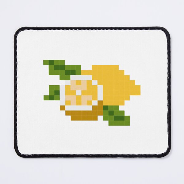 Item preview, Golden Pixel Lemon Cute Kawaii 8 Bit Citrus Fruit Design designed and sold by Pixelfloraa.