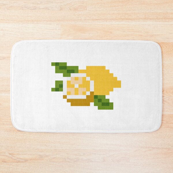 Item preview, Golden Pixel Lemon Cute Kawaii 8 Bit Citrus Fruit Design designed and sold by Pixelfloraa.