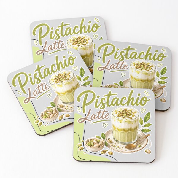 Item preview, Pistachio Latte | Creamy, Nutty & Irresistible designed and sold by UUniqueIImprint.