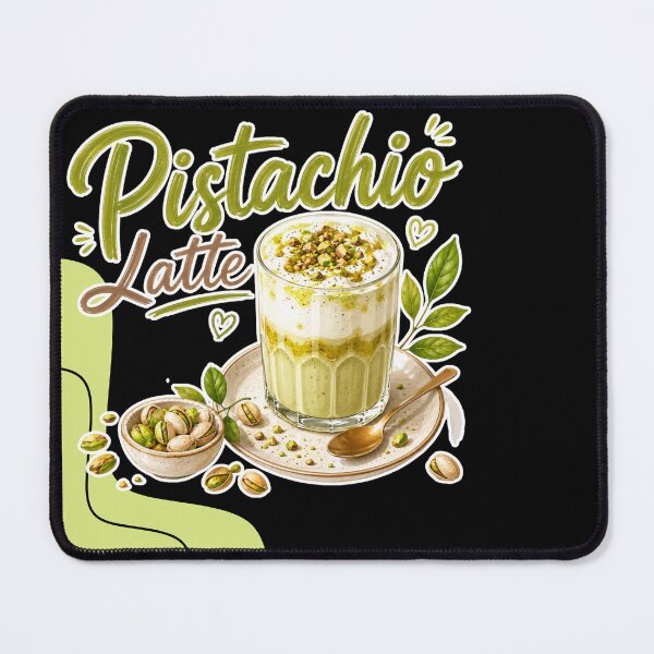 Item preview, Pistachio Latte | Creamy, Nutty & Irresistible designed and sold by UUniqueIImprint.