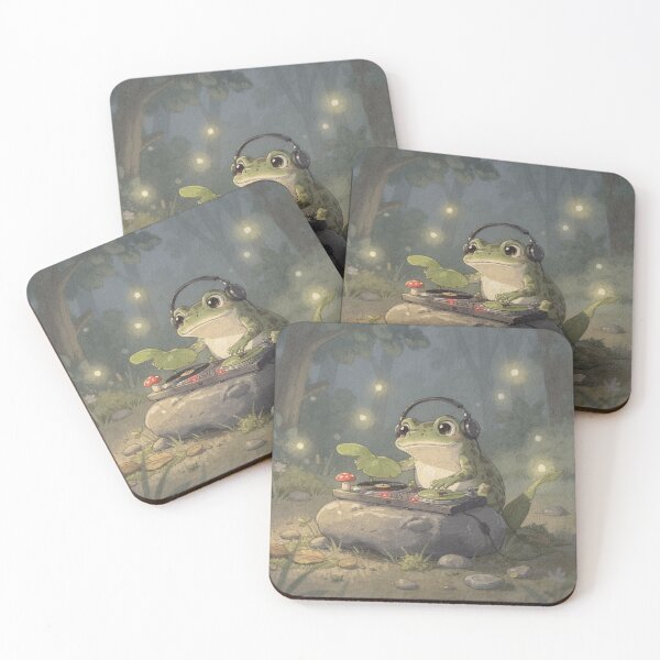 Item preview, Toad DJ at the Firefly Rave designed and sold by PictorialWhimsy.