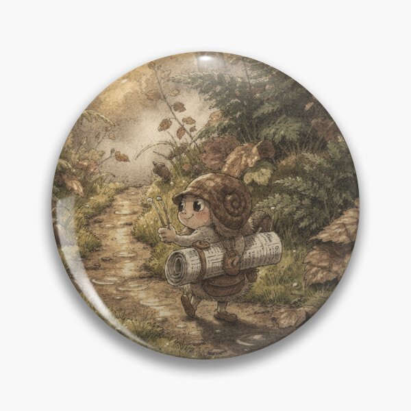 Item preview, Snail Folk Delivers the Morning Paper designed and sold by PictorialWhimsy.