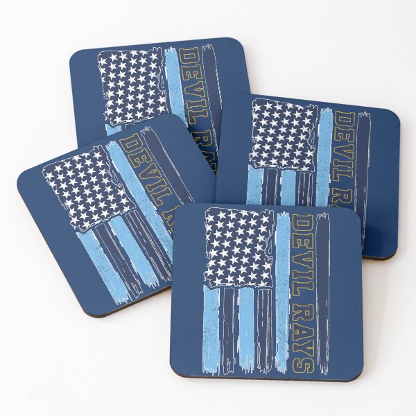 Item preview, Vintage Devil Rays US Flag Distressed Baseball Sports Fan Team Spirit designed and sold by RockTheFeal.
