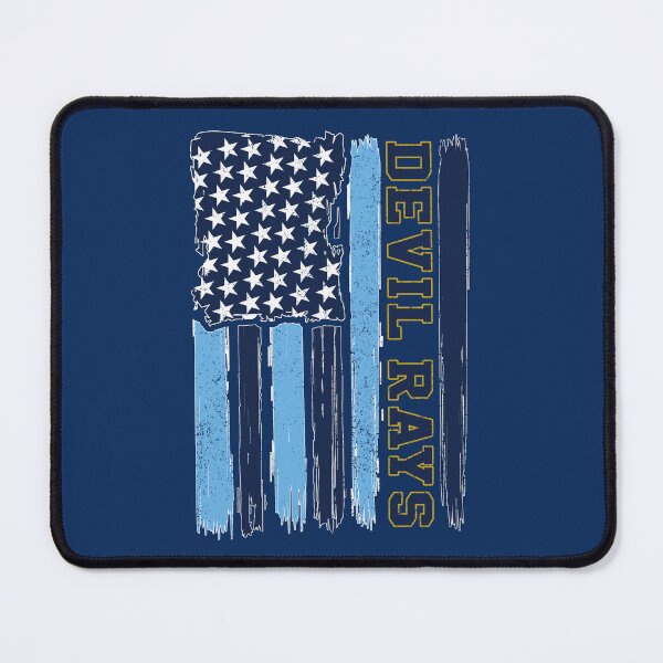 Item preview, Vintage Devil Rays US Flag Distressed Baseball Sports Fan Team Spirit designed and sold by RockTheFeal.