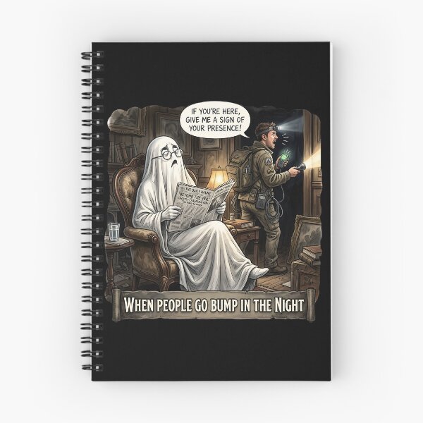 Item preview, When People Go Bump in the Night designed and sold by The She Shed.