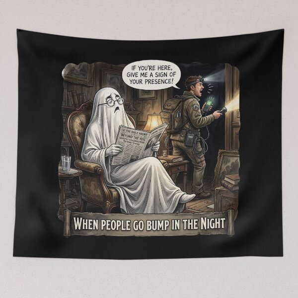 Item preview, When People Go Bump in the Night designed and sold by The She Shed.