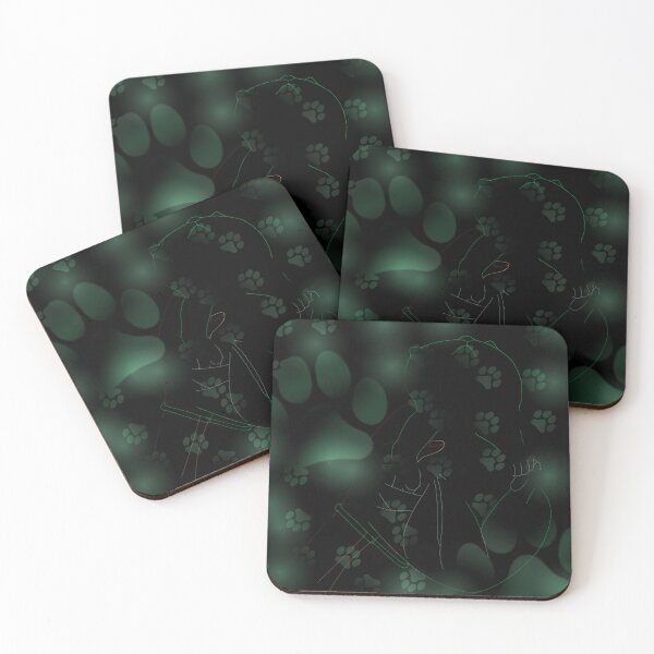 Item preview, Mystic green Cat paw – Fantasy Creature Art designed and sold by kerissfantasyart .